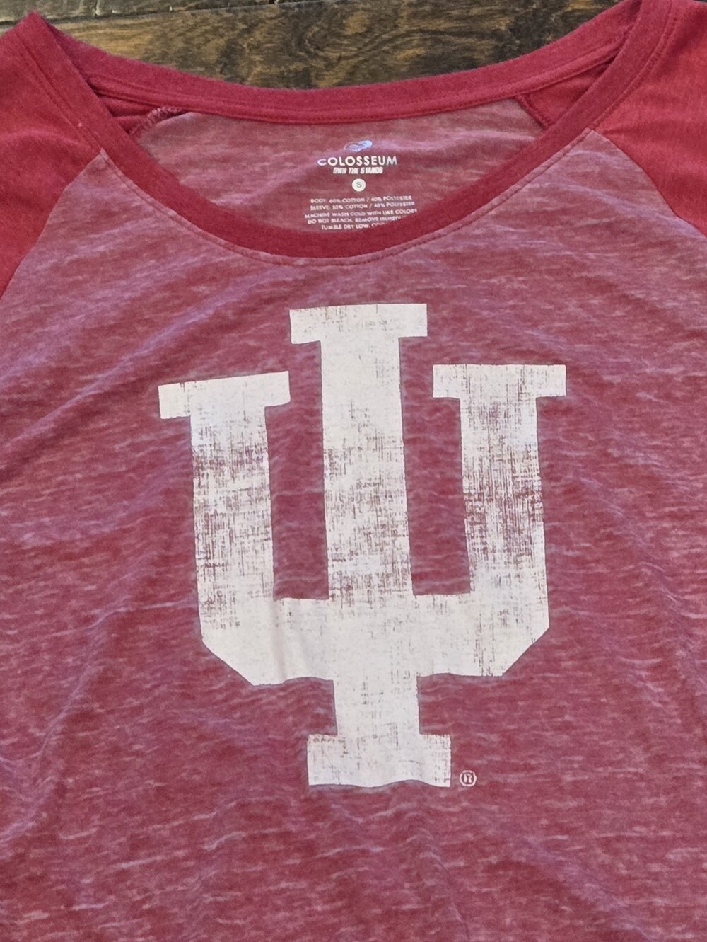 EUC Colosseum Indiana University Top Size S - Picture 2 of 6